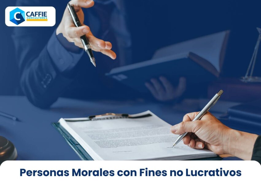 Personas Morales con Fines No Lucrativos