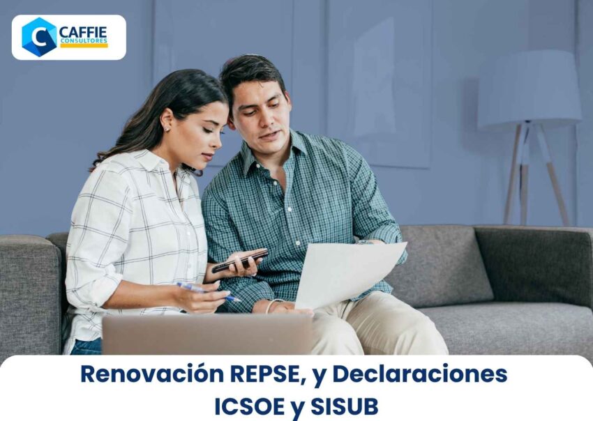 Renovación REPSE, y Declaraciones ICSOE y SISUB